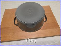 STAUD Cast Iron 7 qt, Round, Dutch Oven, Cherry