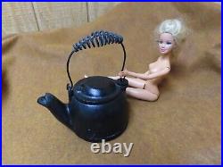 Scarce Griswold Childs kettle, Cast iron, No. 0 size, OriginalGD+? GW11.9.24