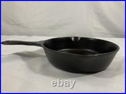 Scarce Lodge 3-Notch Notched #4 Cast Iron Skillet 1945-1955 Restored & Seasoned