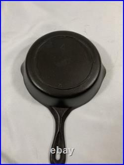 Scarce Lodge 3-Notch Notched #4 Cast Iron Skillet 1945-1955 Restored & Seasoned