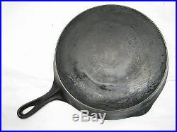 Set Vintage Wagner Cast Iron Skillets Cookware Frying Pan 3,6,8,9,10 Smoke Ring