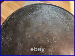 Sidney Hollow Ware Co. Cast Iron #10, Circa 1888-1897 Rare Piece USA AMERICA