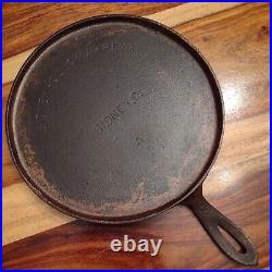 Sidney Hollow Ware Co. Cast Iron #8 Handled Griddle, Block Logo, Circa 1888-1897