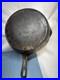Sidney Hollow Ware, Wagner Ware #8, Plated, 1897-1903 Cast Iron Skillet