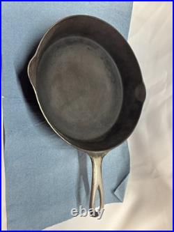 Sidney Hollow Ware, Wagner Ware #8, Plated, 1897-1903 Cast Iron Skillet