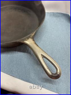 Sidney Hollow Ware, Wagner Ware #8, Plated, 1897-1903 Cast Iron Skillet