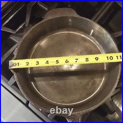 Skillet, Fredricksburg Cast Iron Company #10 Sits Flat Very Smooth