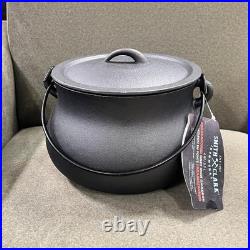 Smith and Clark Ironworks Cauldron Cast Iron Dutch Oven 4 Qt