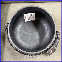 Smith and Clark Ironworks Cauldron Cast Iron Dutch Oven 4 Qt