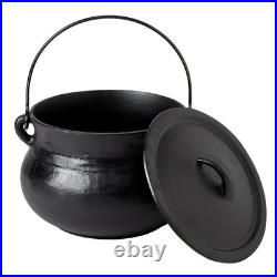 Smith and Clark Ironworks Cauldron Cast Iron Dutch Oven 4 Qt