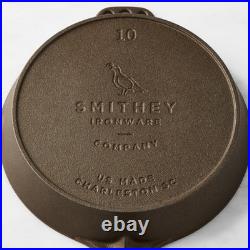 Smithey Seasoned Cast Iron Classic Skillets, 10