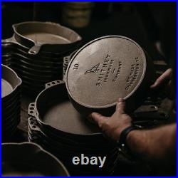 Smithey Seasoned Cast Iron Classic Skillets, 10