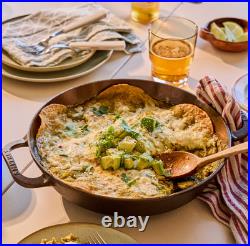 Smithey Seasoned Cast Iron Dual Handle Skillets 14 (NEW)