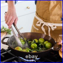 Smithey Seasoned Cast Iron Dual Handle Skillets 14 (NEW)