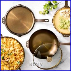 Smithey Seasoned Cast Iron Dual Handle Skillets 1623572