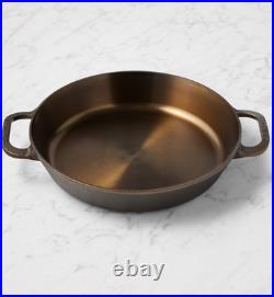Smithey Seasoned Cast Iron Dual Handle Skillets Size 12