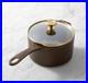 Smithey Seasoned Cast Iron Saucepan 1 Qt Heavy Duty Cooking Pot Cookware