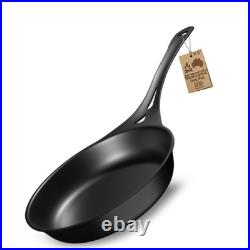 Solidteknics 9.5 Outdoor Skillet Australian Iron for BBQ & Outdoor Use