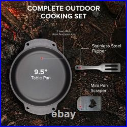 Solidteknics Lightning Oven To Table Skillet with Lil Flippa & Pan Scraper