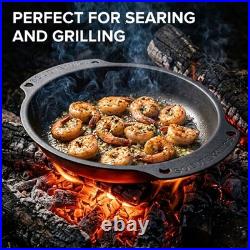 Solidteknics Lightning Oven To Table Skillet with Lil Flippa & Pan Scraper