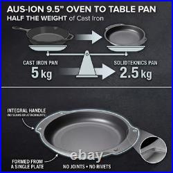 Solidteknics Lightning Oven To Table Skillet with Lil Flippa & Pan Scraper