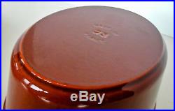 Staub 2.5 QT Quart Oval Dutch Oven Red Grenadine New No Box