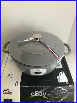 Staub 3.75-Qt. Graphite Grey Essential French Oven