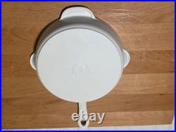 Staub Cast Iron 10 in, Fry Pan, White