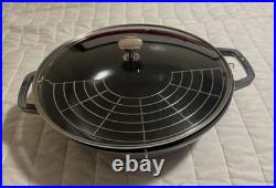 Staub Cast Iron, 12-inch, Perfect Pan Graphite Grey