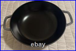 Staub Cast Iron, 12-inch, Perfect Pan Graphite Grey