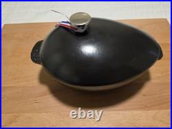 Staub Cast Iron 2-qt Mussel Pot Matte Black