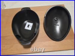 Staub Cast Iron 2-qt Mussel Pot Matte Black