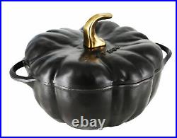 Staub Cast Iron 3.5-qt Pumpkin Cocotte