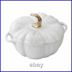 Staub Cast Iron 3.5-qt Pumpkin Cocotte