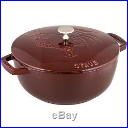 Staub Cast Iron 3.75-qt Essential French Rooster Visual Imperfections