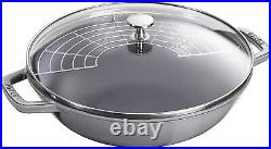 Staub Cast Iron 4.5-qt Perfect Pan 12 Brand New In Box