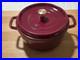 Staub Cast Iron 4 qt, Round, Dutch Oven, Cherry