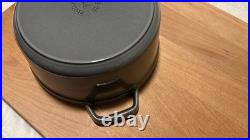 Staub Cast Iron 4 qt, Round, Dutch Oven, Graphite Grey