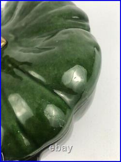 Staub Cast Iron 5-qt Pumpkin Cocotte Basil Green Extremely Rare