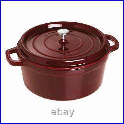 Staub Cast Iron 7-qt Round Cocotte