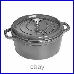 Staub Cast Iron 7-qt Round Cocotte