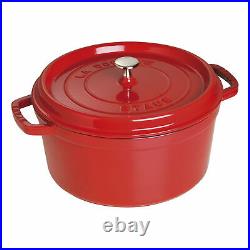 Staub Cast Iron 7-qt Round Cocotte