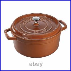 Staub Cast Iron 7-qt Round Cocotte