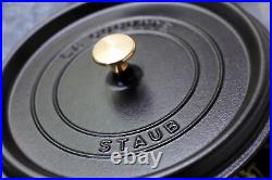 Staub Cast Iron 7-qt Round Cocotte