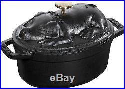 Staub Cookware Cocotte Casserole Pot Casserole Pig 17 CM Cast Iron