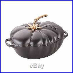 Staub Enameled Cast Iron 3-Qt Tomato Cocotte / Dutch Oven New in Original Box