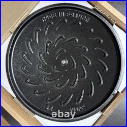 Staub Enameled Cast Iron Dutch Oven Round 5 Qt #26 Cherry Red