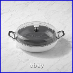 Staub Enameled Cast Iron Everything Braiser, 3 1/2-Qt. Full Color Staub Enameled Cast Iron Everything Braiser, 3 1/2-Qt. Full Color