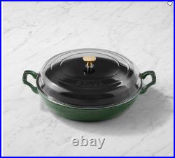 Staub Enameled Cast Iron Everything Braiser, 3.5-Qt. Versatile Cookware