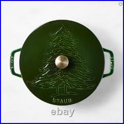 Staub Enameled Cast Iron Pine Tree Braiser, 2.5-Qt Staub Enameled Cast Iron Pine Tree Braiser, 2.5-Qt